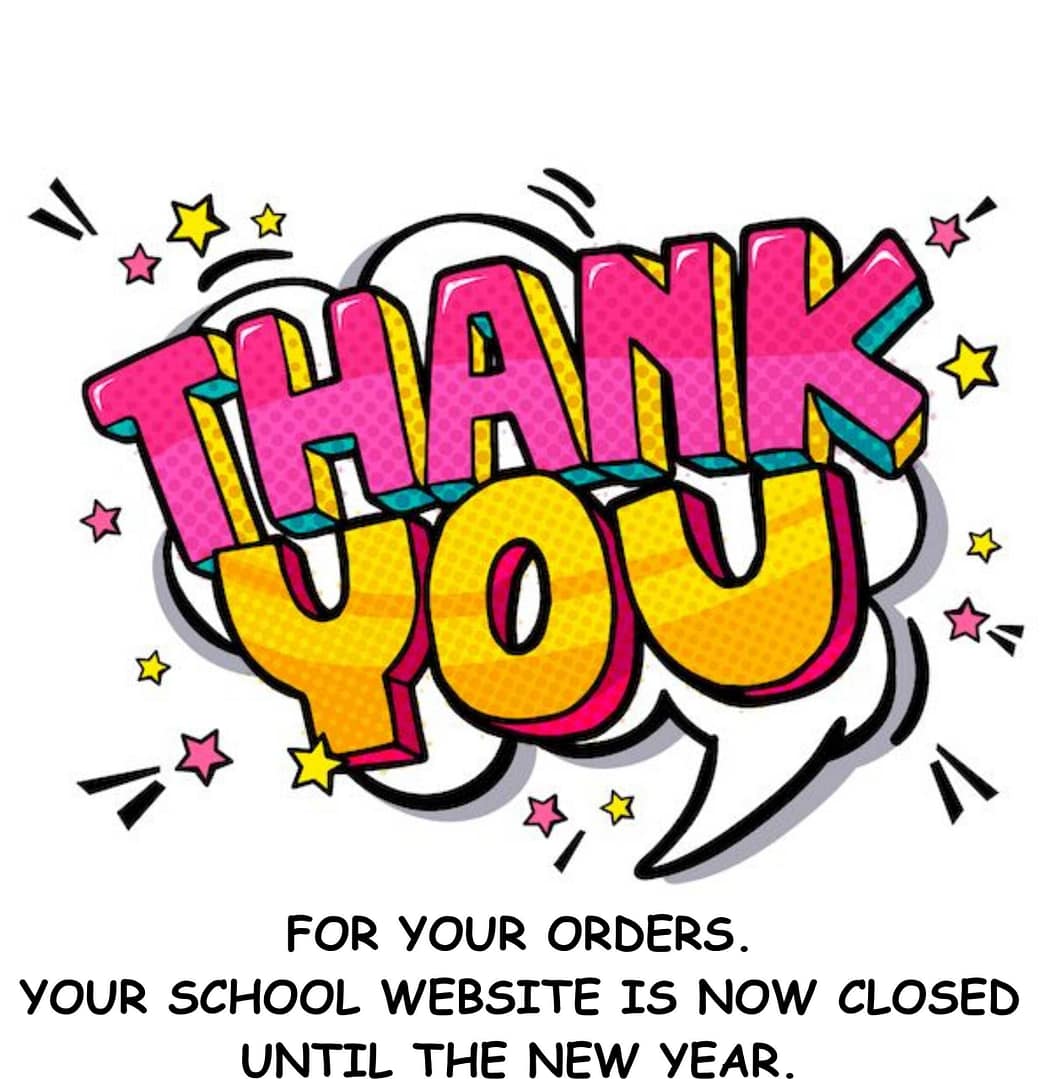 A Great Year- School Spirit Wear Sales are now over for the 2022 Christmas season