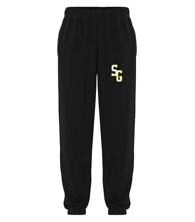 Regular Embroidered Cotton Sweat Pant