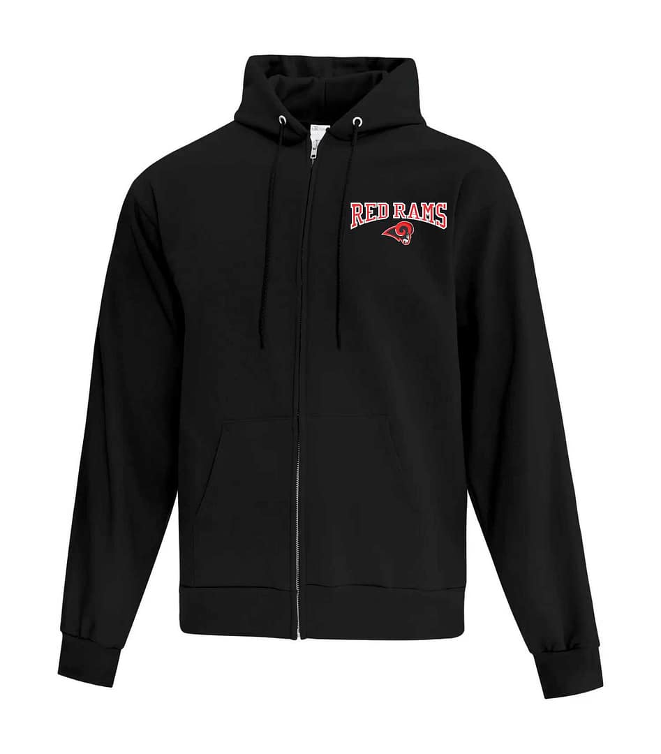 Regular Cotton Zip Hood - Image 3