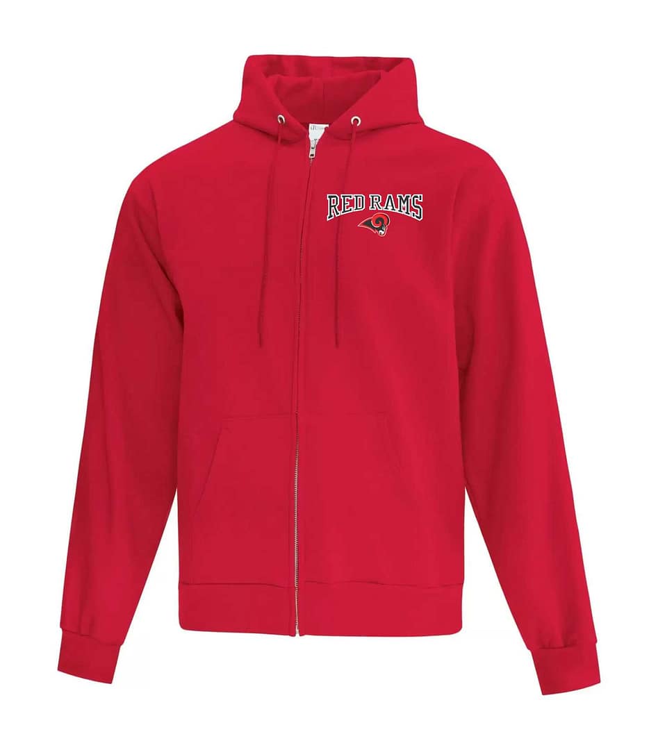 Regular Cotton Zip Hood - Image 2
