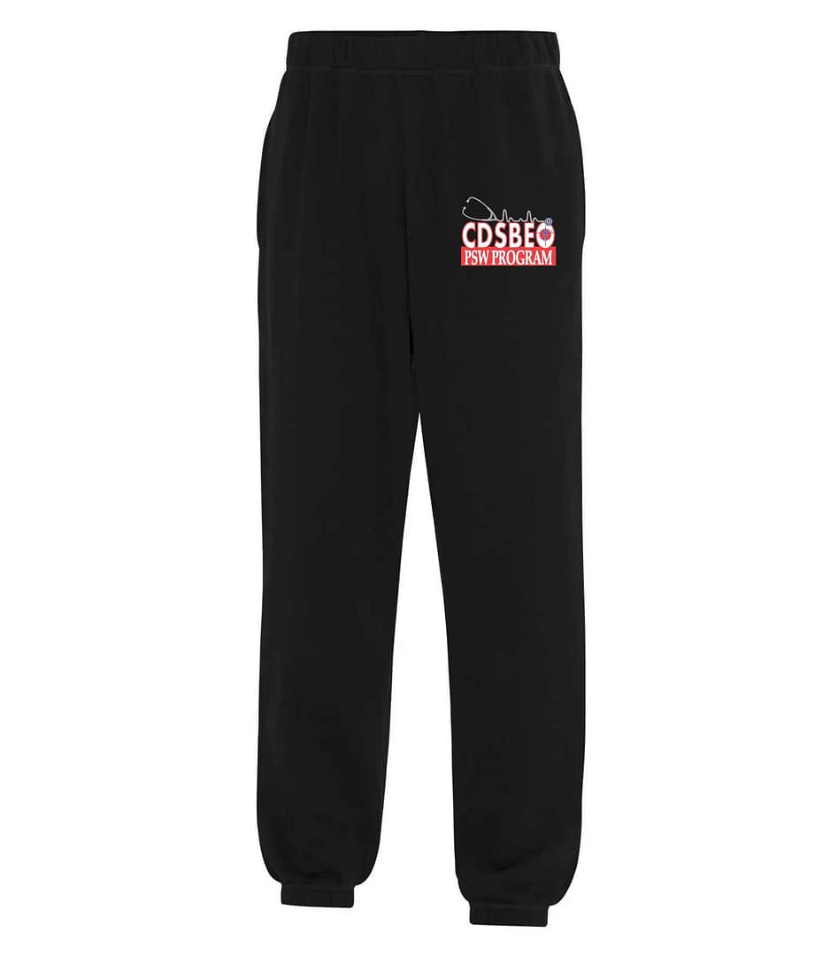 Regular Cotton Sweat Pant Embroidered Crest