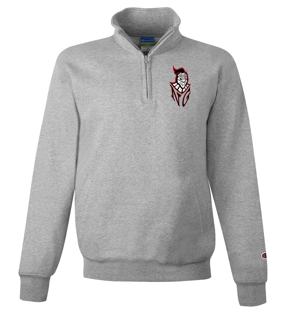 1/4 Zip Sweat Shirt - Image 2